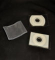 Business card CD PVC plastic sleeve 100pk